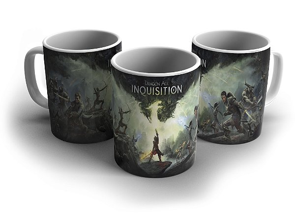 Caneca Do Dragon Age Inquisitor