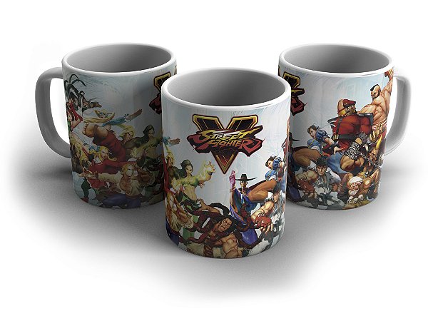 Caneca Do Street Fighter V