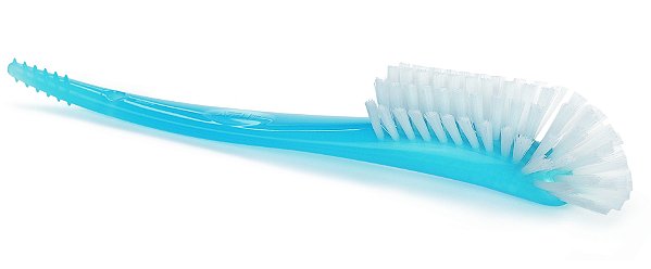 Escova azul para limpeza de mamadeiras - AVENT