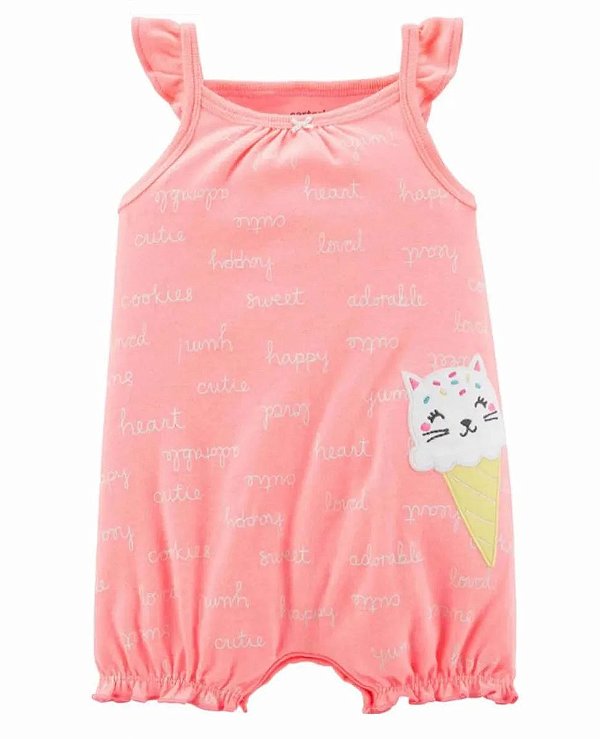 Romper sorvete gatinha - Carter's