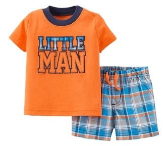 Conjunto 2 peças Little Man Child of Mine made by CARTERS