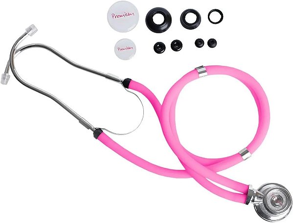 Estetoscópio Rappaport Premium Rosa