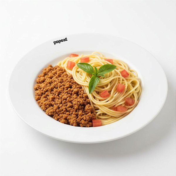 Patinho Moído com Spaghetti com Tomatinhos e Manjericão | 500g | GMH : 1_un