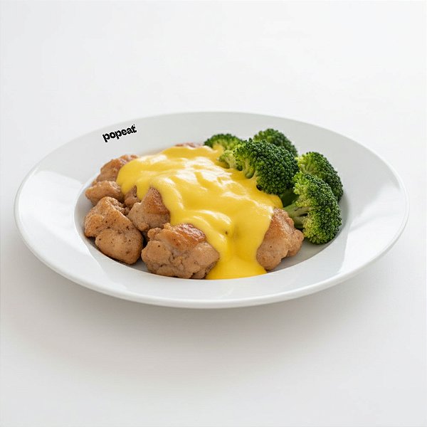 Sobrecoxa Grelhada com Purê de Mandioquinha e Brócolis | 370g | GMM : 1_un