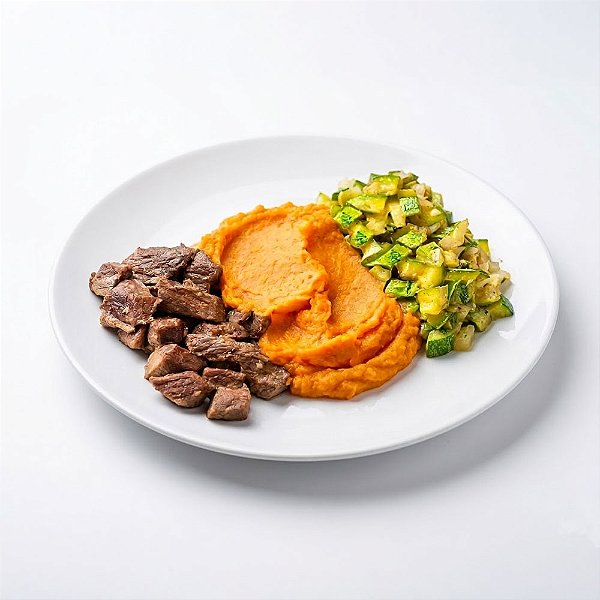 Baby Beef com Purê de Abóbora e Abobrinha | 270g | LC7 : 1_un