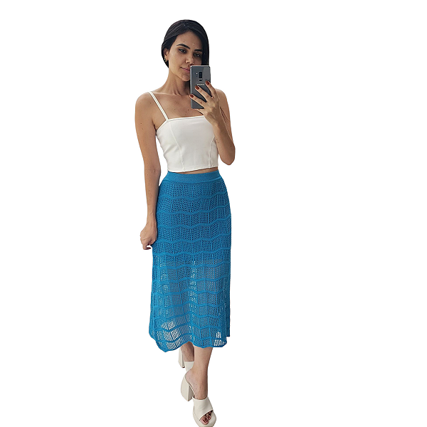 Saia Midi Tricot
