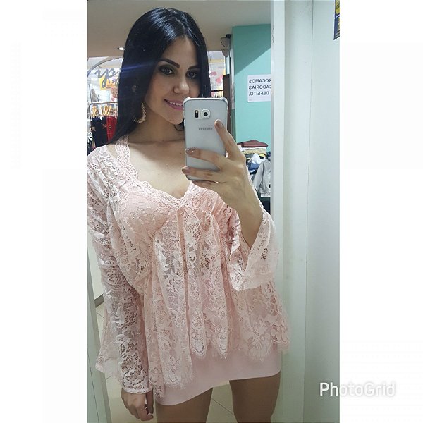 Blusa Renda