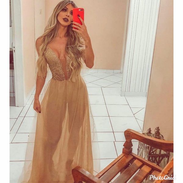 Vestido Dourado