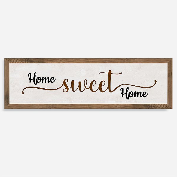 Quadro Rústico Home Sweet Home