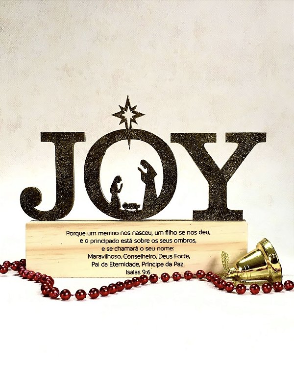 Enfeite Natalino - JOY
