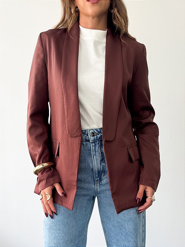 Blazer Marrom