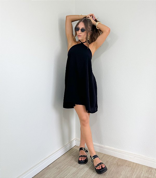 Vestido Helena Preto