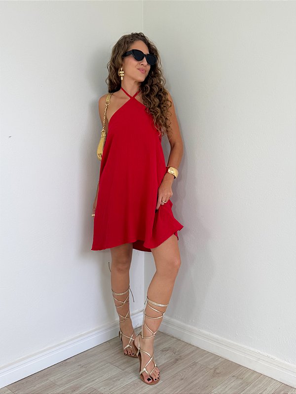 Vestido Helena Vermelho