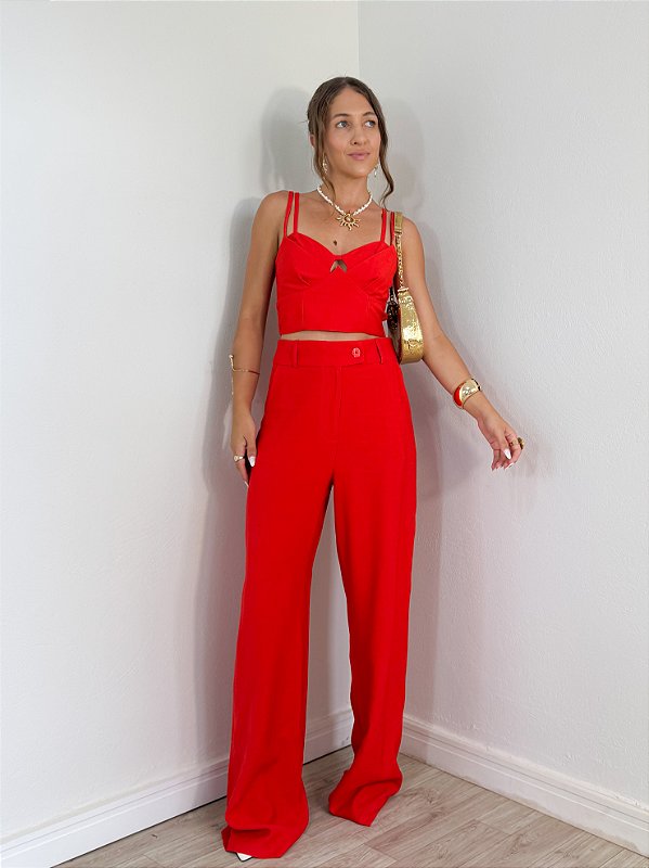 Conjunto Florença Vermelho