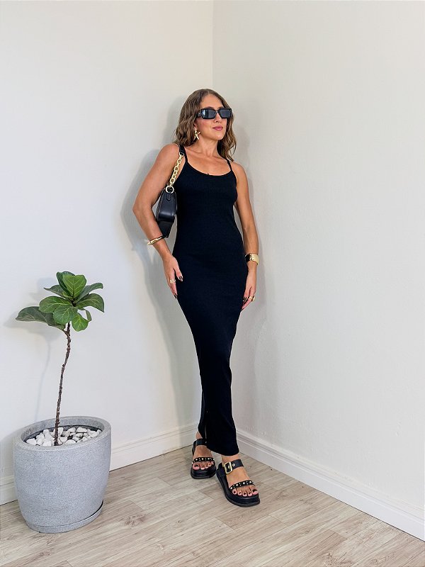 Vestido Alcinhas Preto