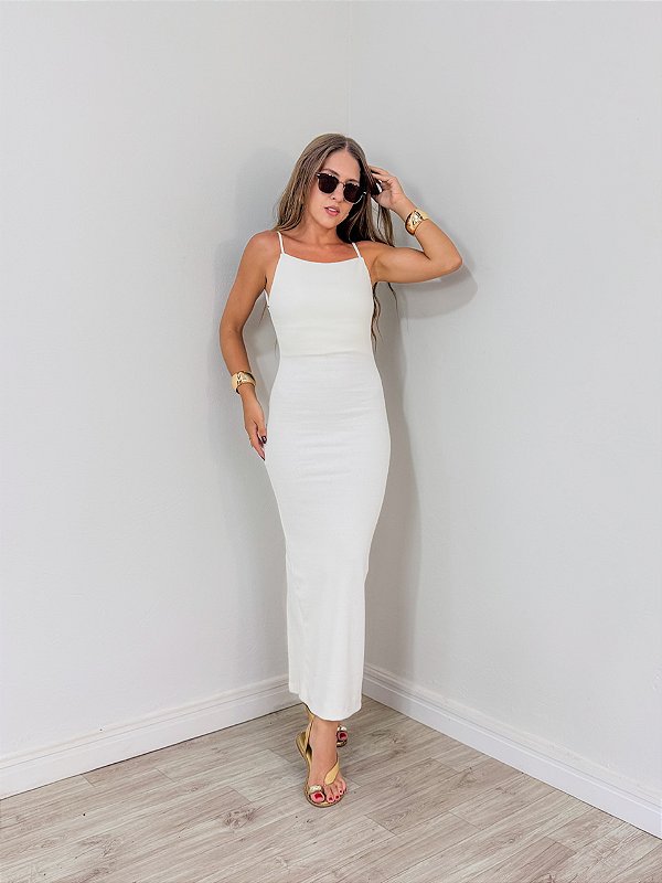 Vestido Hamar Costas Nua Off