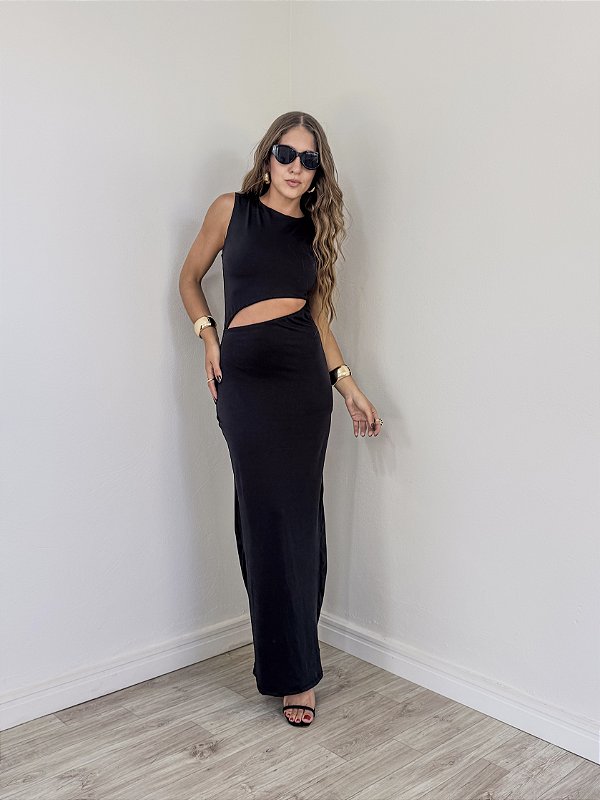 Vestido Malibu Preto