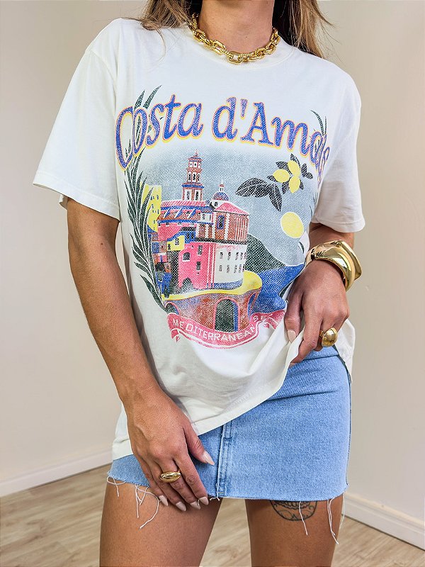Tshirt Off Costa D'amalfi