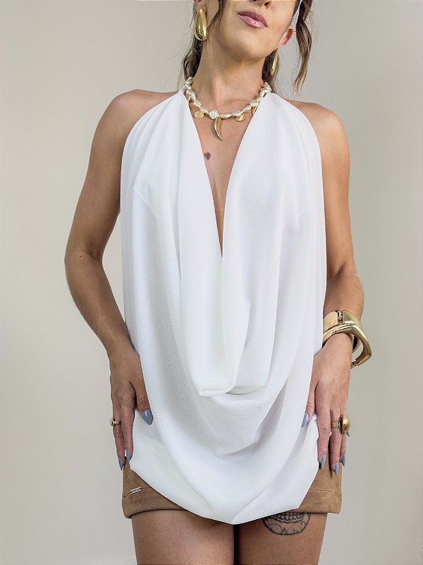 Blusa frente única ary off