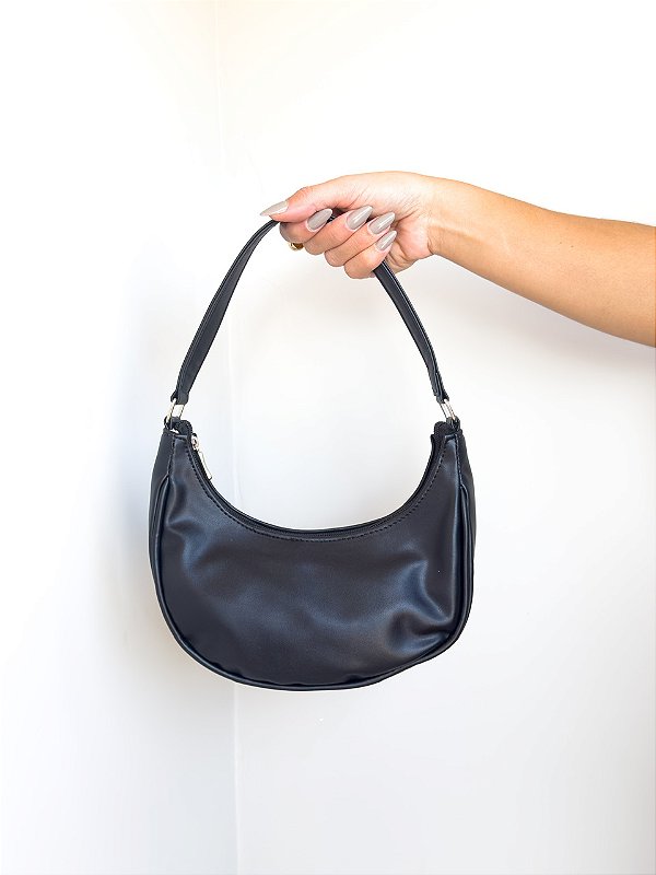 Bolsa Baguete Preta
