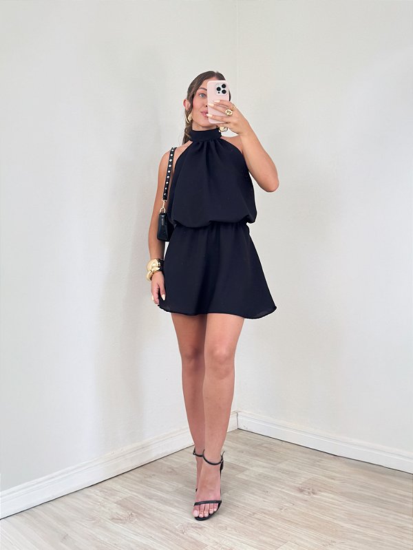 Macaquinho alvore preto