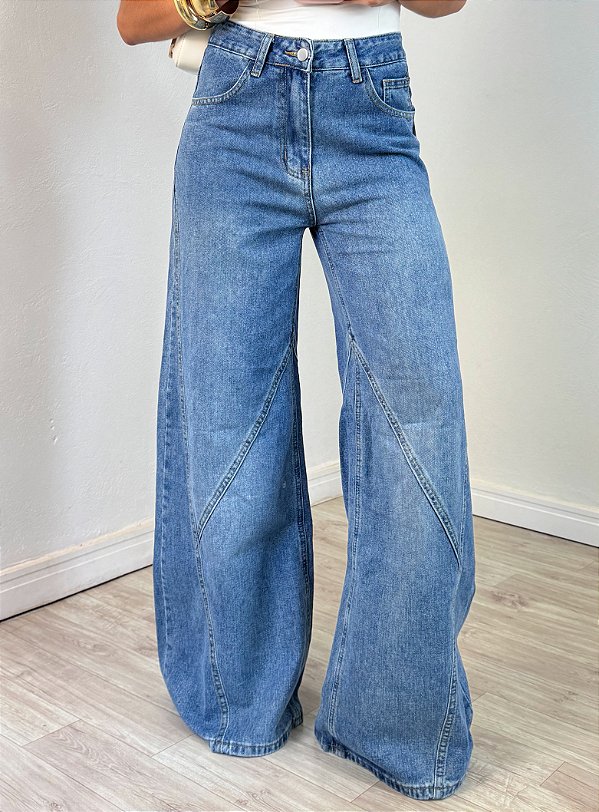Pantalona Maxi Jeans
