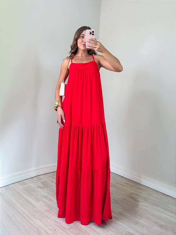 Vestido Verona Vermelho