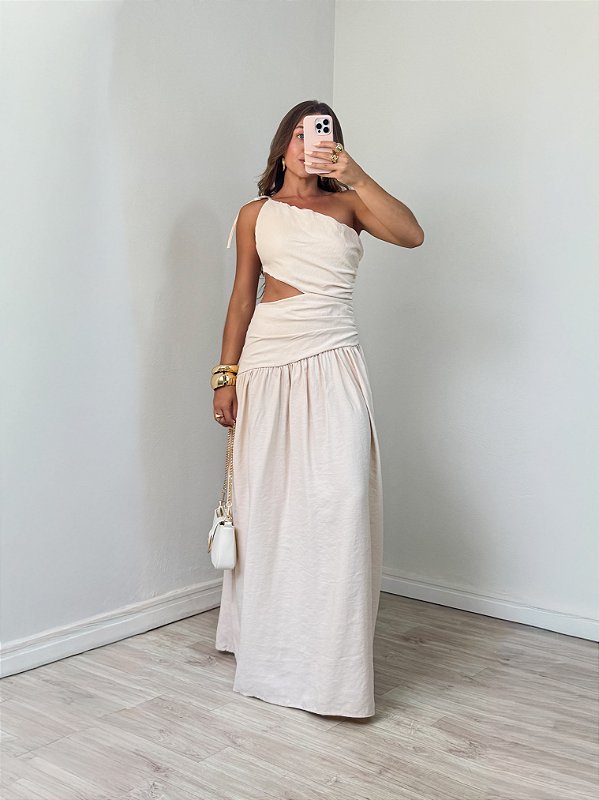 Vestido Glam Nude
