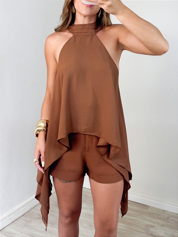 Bata pontas zara marrom