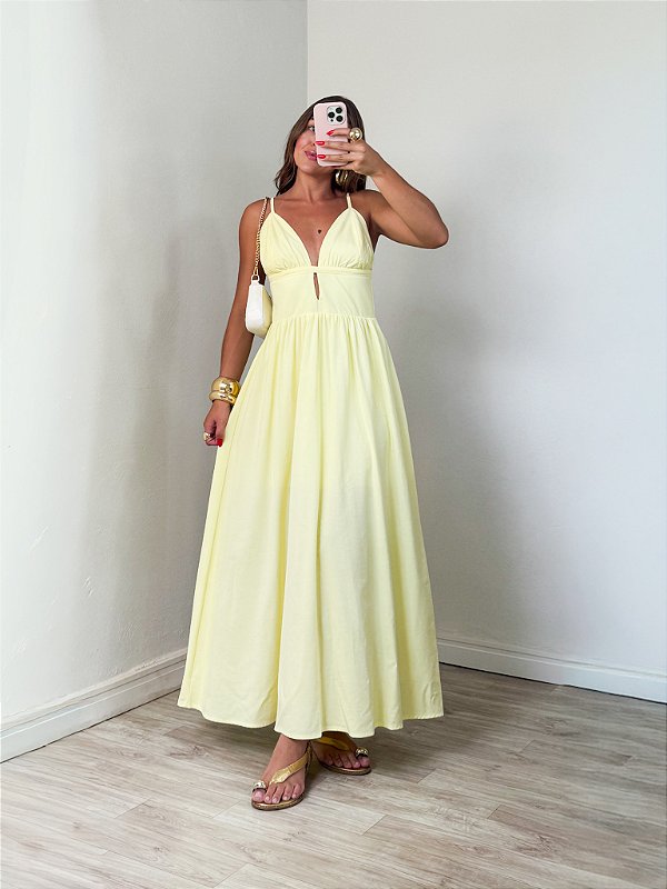 Vestido Bruna Amarelo