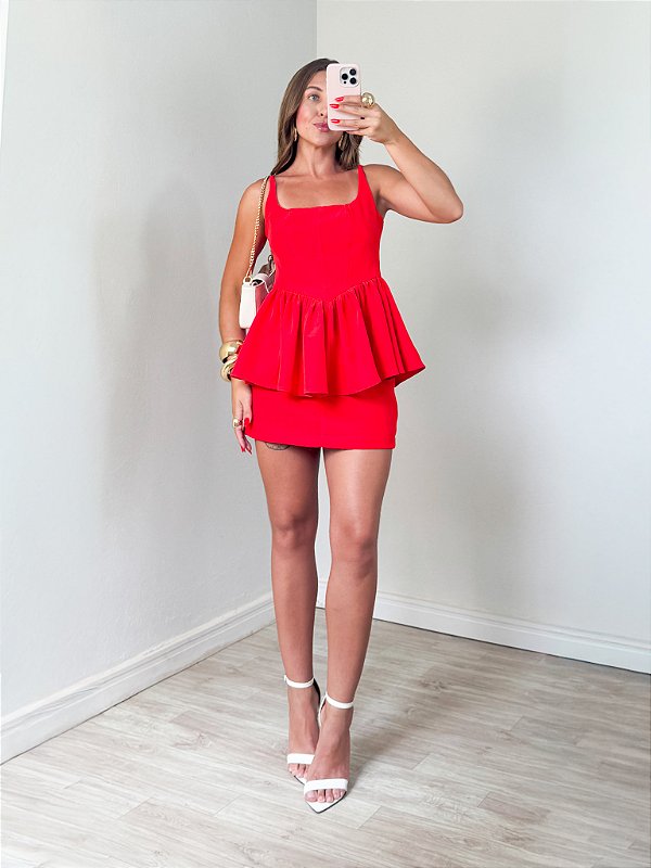 Conjunto Kamilly Vermelho