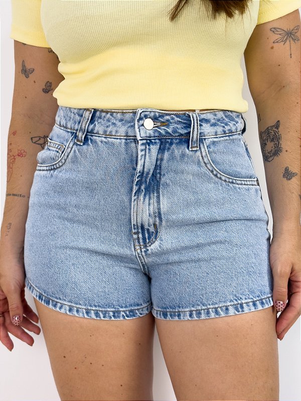Short Jeans Mini Médio