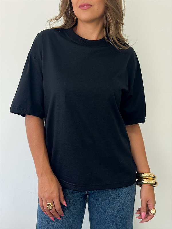 Tshirt Basic Lisa Preta