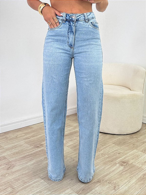 Calça Jeans Wide Toscana