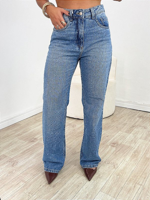 Calça Jeans Reta Pecos