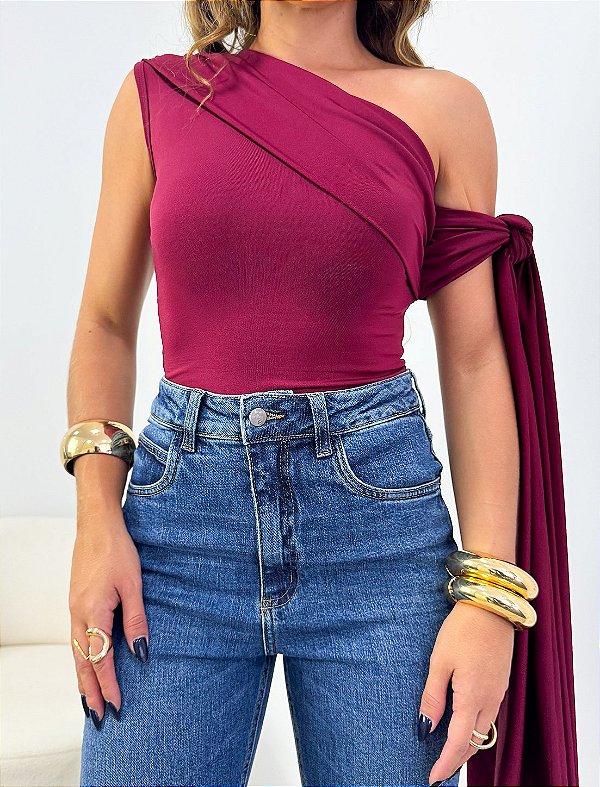 Blusa Aurora Marsala
