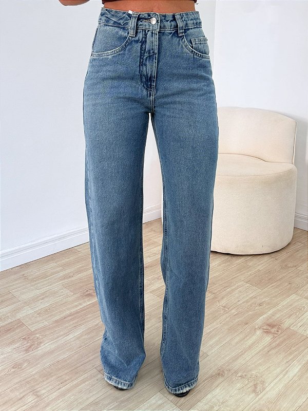Calça Jeans Reta Siegra