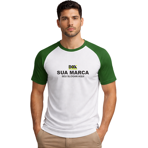 Camiseta Raglan Unissex Personalizada