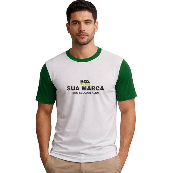 Camiseta Básica Tradicional Dual Colors Personalizada