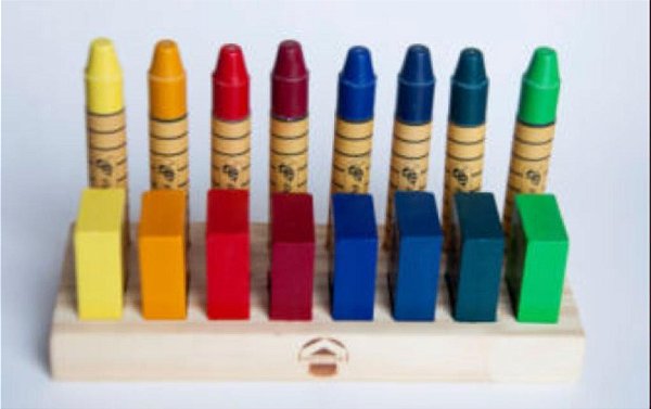 Porta Giz Apiscor com cores básicas