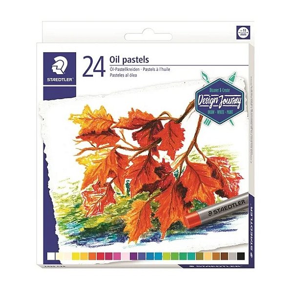 Giz pastel a òleo Staedtler - 24 cores