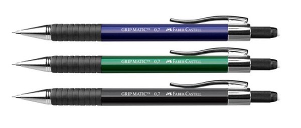 Lapiseira Grip Matic Metal Faber-Castell