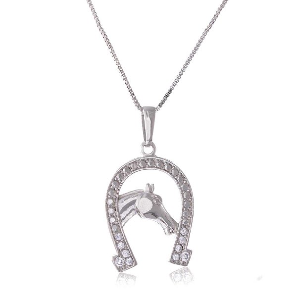 Colar ferradura cavalo