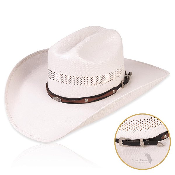 Bandinha para chapéu couro - Fita chapéu