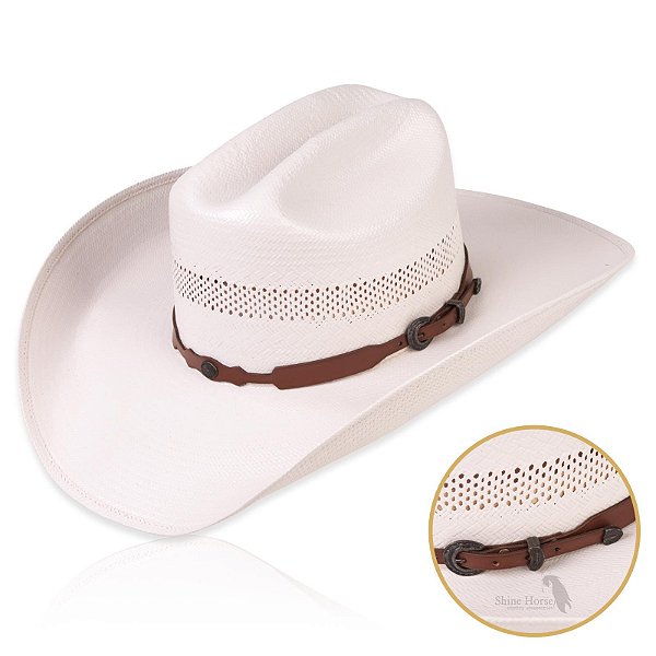 Bandinha para chapéu couro - Fita chapéu