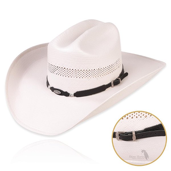 Bandinha para chapéu couro - Fita chapéu