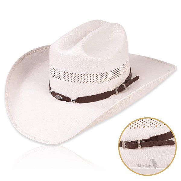 Bandinha para chapéu couro - Fita chapéu