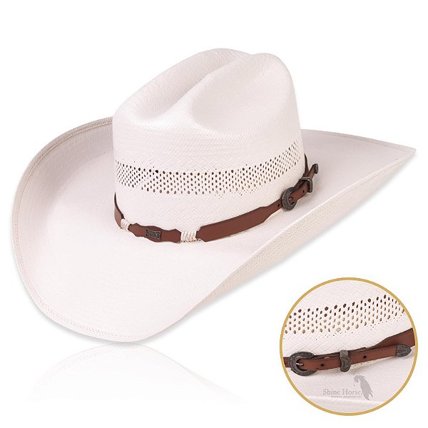 Bandinha para chapéu couro - Fita chapéu