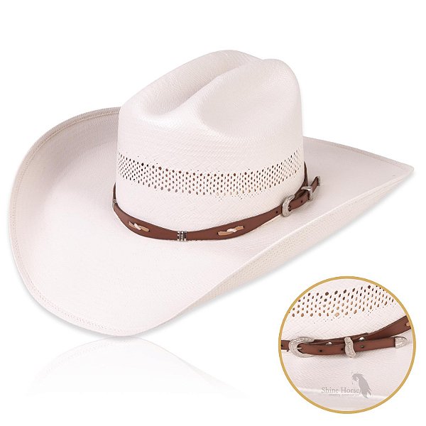 Bandinha para chapéu couro - Fita chapéu