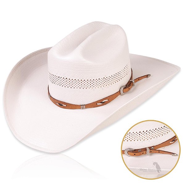 Bandinha para chapéu couro - Fita chapéu